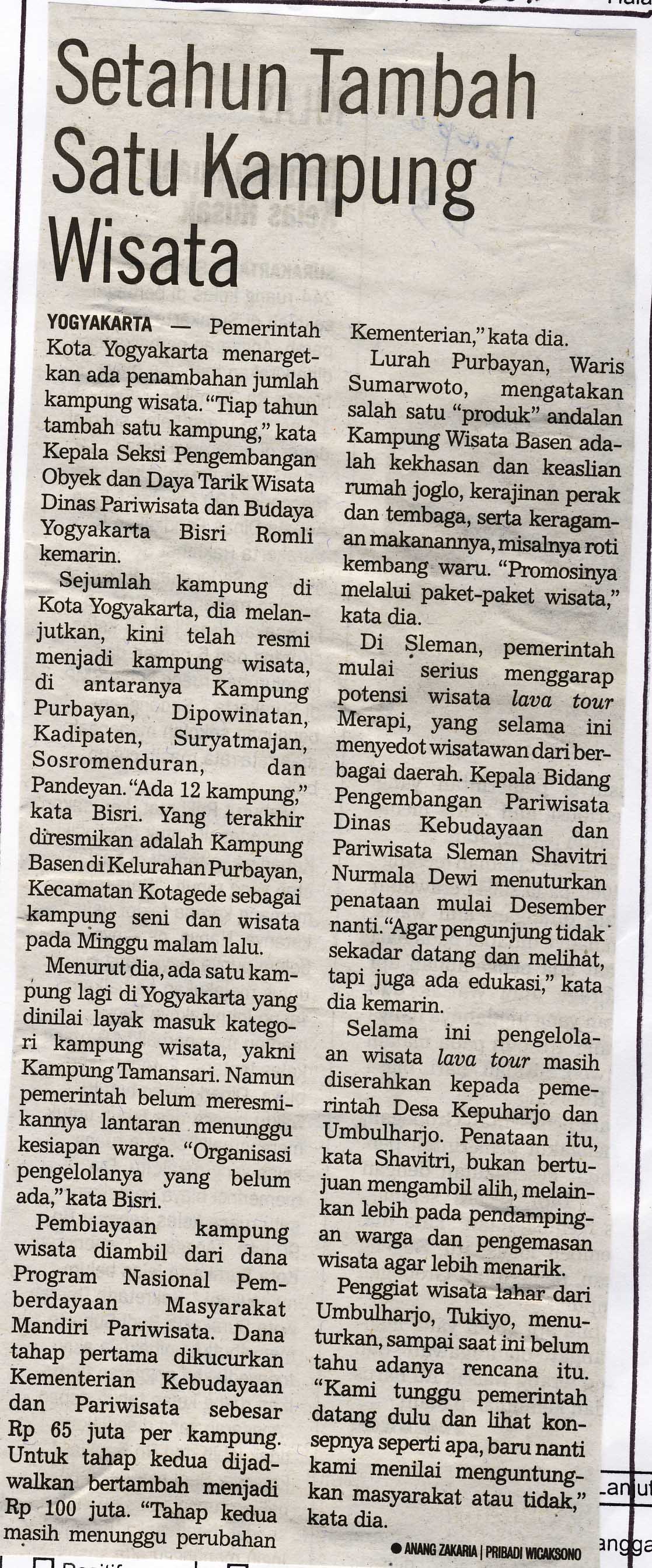 Kliping jogja terbaru